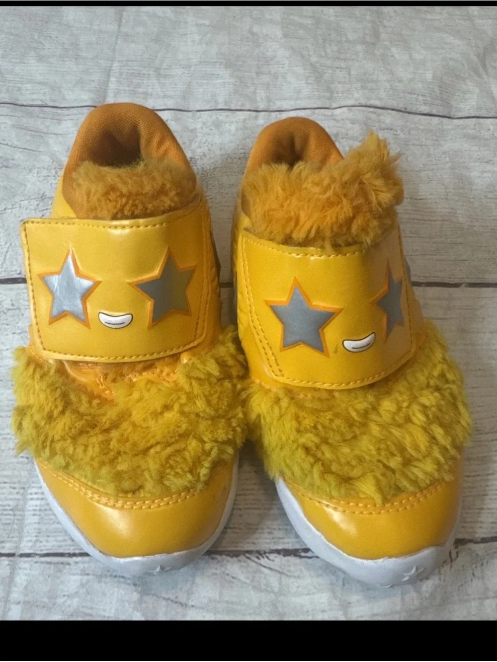 Nike Star Runner 2 Fast and Fury size 10 Yellow White Sneakers Shoes Toddler Boy